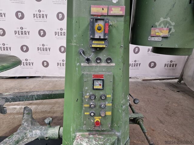 58 kW Netzsch model 606.70 roestvrijstalen disolver NETZSCH 606.70