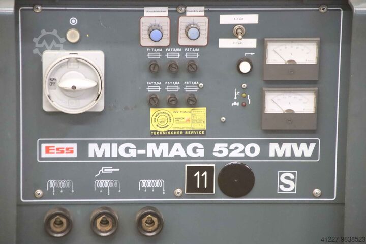 Svářečka inertním plynem 500 A ESS 520-2MW