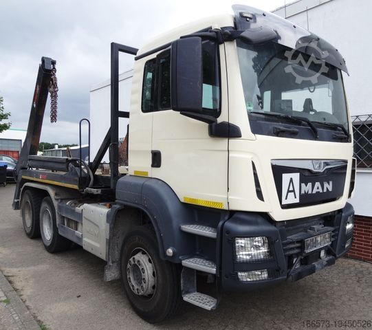 Kippers vrachtauto MAN TGS 26.440 6x4 Blatt/Blatt Palfinger