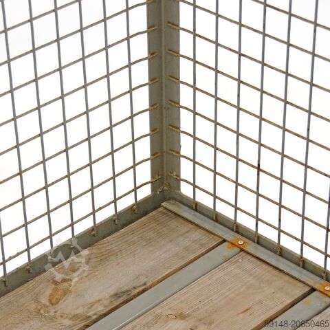 Gebruikte Gaascontainer vaste constructie pool gitterbox UIC norm 435-3 2 kleppen aan 1 Kruizinga 99-003GB-ORG-10