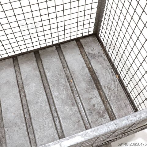 Gebruikte Gaascontainer vaste constructie 1 klep aan 1 lange zijde  - L:1240 x B:835 x Kruizinga 99-004-V-800-GB