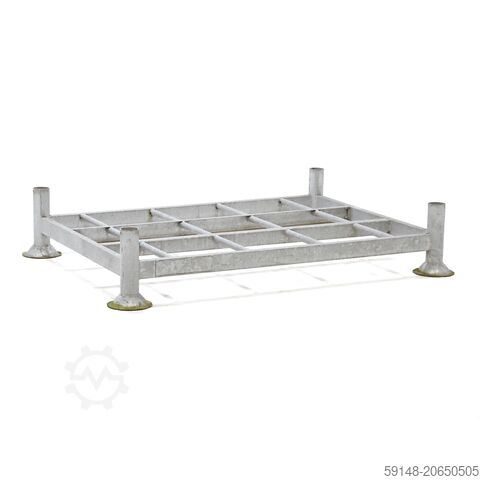 Gebruikte Mobiele stapelrack mobiele rack geschikt voor rongen 60.3  - L:1530 x B:1165 x Kruizinga 99-520GB