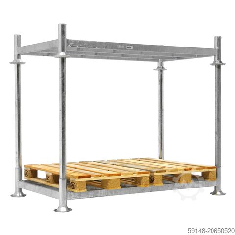 Gebruikte Mobiele stapelrack mobiele rack geschikt voor rongen 60.3 - L:2015 x B:1165 x Kruizinga 99-620GB