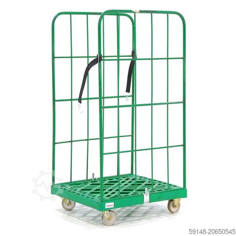 Gebruikte 2-Heks rolcontainer partij aanbieding - L:810 x B:720 x H:1540mm - Diversen - Kruizinga 99-8305GB-SET