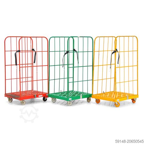 Gebruikte 2-Heks rolcontainer partij aanbieding  - L:810 x B:720 x H:1540mm - Diversen - Kruizinga 99-8305GB-SET