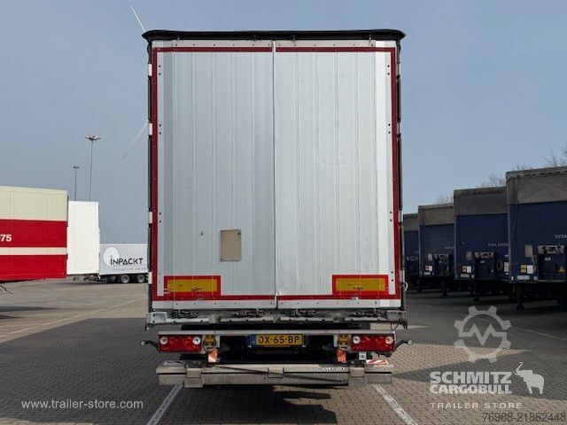 Åben sættevogn med presenning Schmitz Cargobull Curtainsider Standard Ladebordwand