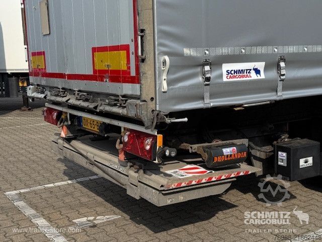 Åben sættevogn med presenning Schmitz Cargobull Curtainsider Standard Ladebordwand