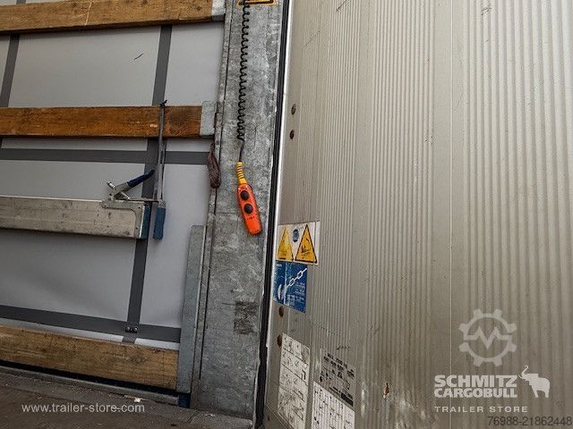 Åben sættevogn med presenning Schmitz Cargobull Curtainsider Standard Ladebordwand