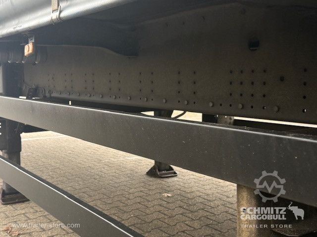 Åben sættevogn med presenning Schmitz Cargobull Curtainsider Standard Ladebordwand