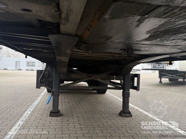 Åben sættevogn med presenning Schmitz Cargobull Curtainsider Standard Ladebordwand