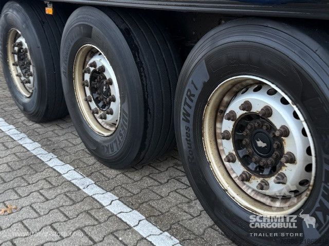 Åben sættevogn med presenning Schmitz Cargobull Curtainsider Standard Ladebordwand