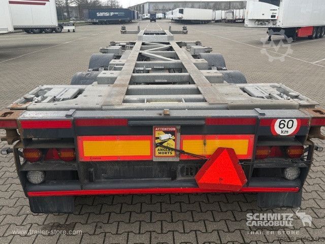 Ημιρυμουλκούμενο Renders Containerfahrgestell Standard