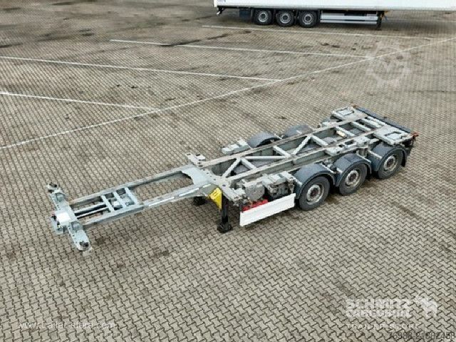 Ημιρυμουλκούμενο Renders Containerfahrgestell Standard