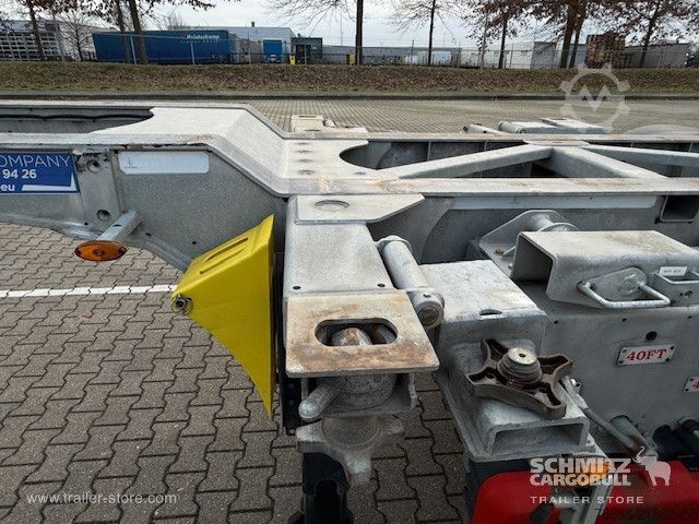 Ημιρυμουλκούμενο Renders Containerfahrgestell Standard