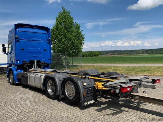 Φορτηγό εναλλασσόμενου αμαξώματος SCANIA R 490 6x2 Jumbo_ Topline_ Lenk- + Liftachse