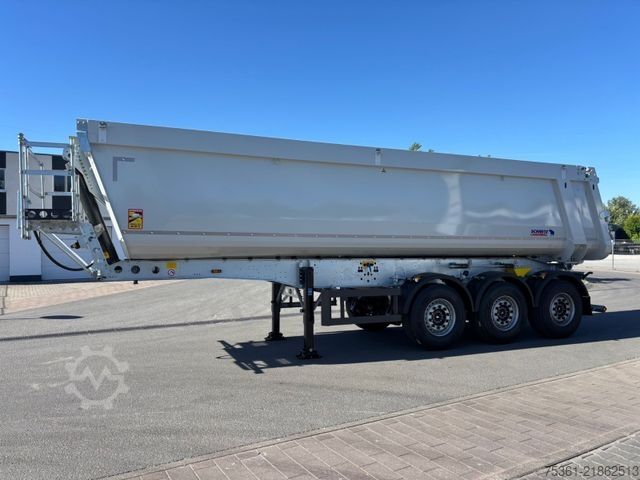 Billenős félpótkocsi SCHMITZ CARGOBULL SKI S3D 24 SL 8.2 Stahlrund 31,9 m3 Liftachse