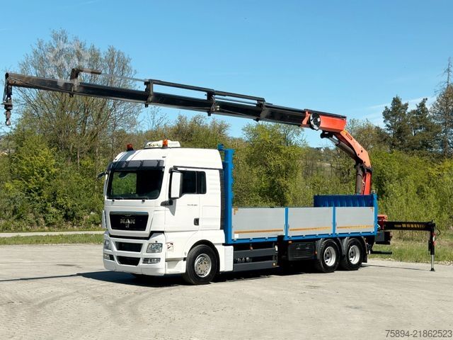Kamyon üzerine monteli vinç MAN TGX 28.480 Pritsche 7,10 m+ PK 27002/FUNK * TOP