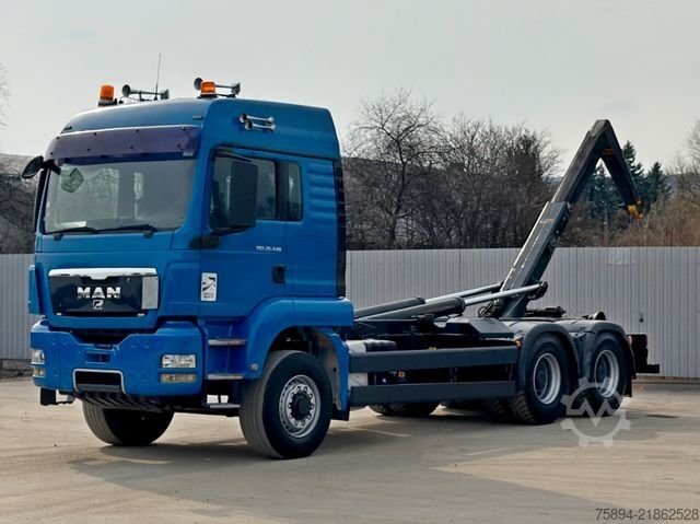 Kanca kasalı yük kamyonu (roll-off) MAN TGS 26.440 * Abrollkipper * 6x4 * TOPZUSTAND !
