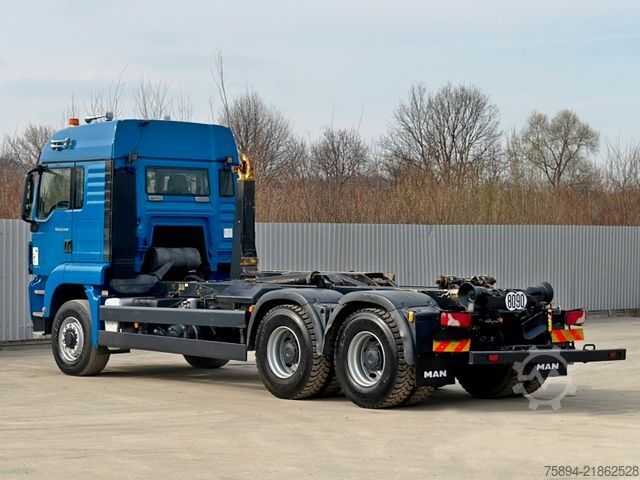 Kanca kasalı yük kamyonu (roll-off) MAN TGS 26.440 * Abrollkipper * 6x4 * TOPZUSTAND !