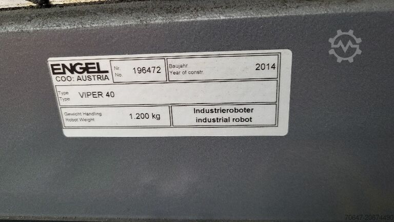 Formsprutningsmaskin 400 T ENGEL ES 2550/400 HL