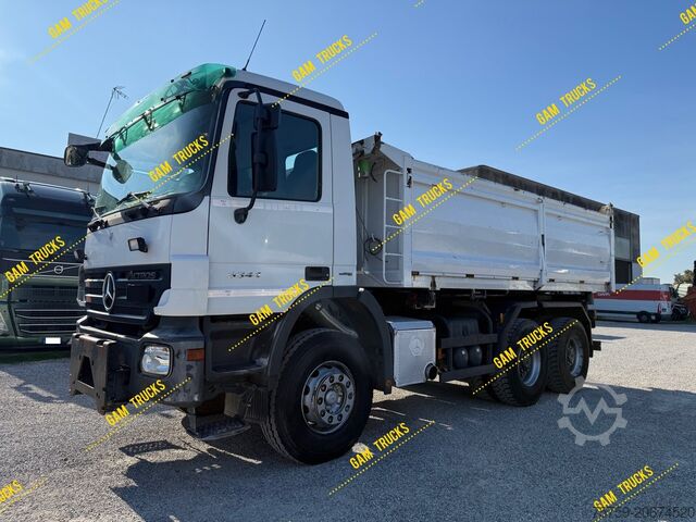 ανατρεπόμενο φορτηγό Mercedes-Benz Actros 3344 KIPPER 6x4 Bordmatik EU5