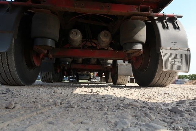 Open semitrailer RENDERS Baustoffpritsche Rollkran Kennis 14 aus 2010