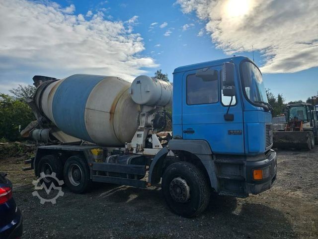 Betongblandarbilar MAN 26.293 6x4 Betonmi. 8 cbm Intermix Trommel v2001