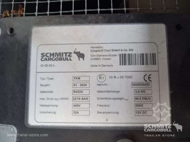 Reefer semitrailer Schmitz Cargobull Tiefkühler Standard Doppelstock Trennwand