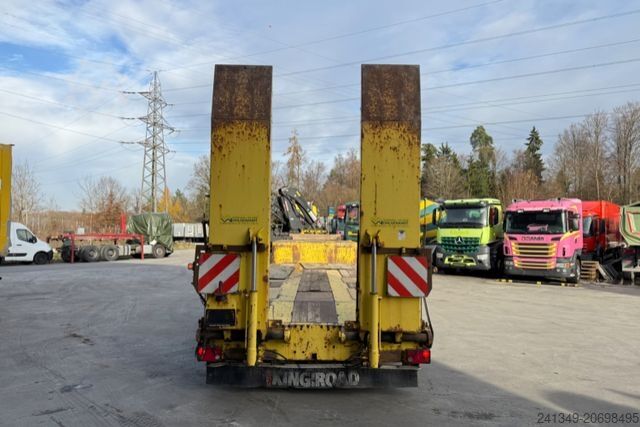 Low loader semitrailer MÜLLER-MITTELTAL 2A Gelenkt