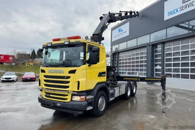 Truck mounted crane SCANIA G480 6x4 SWS KIPPER/KRAN/SZM HIAB244-5