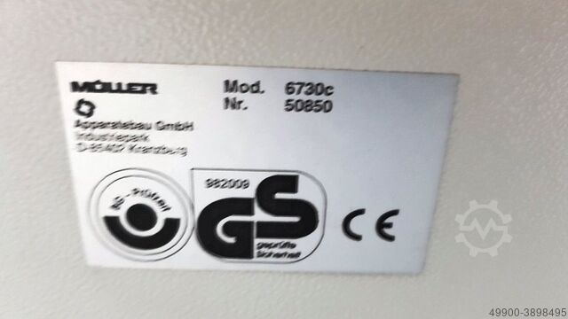 Vel systeem kanaal transactiona Mueller apparatebau Mueller