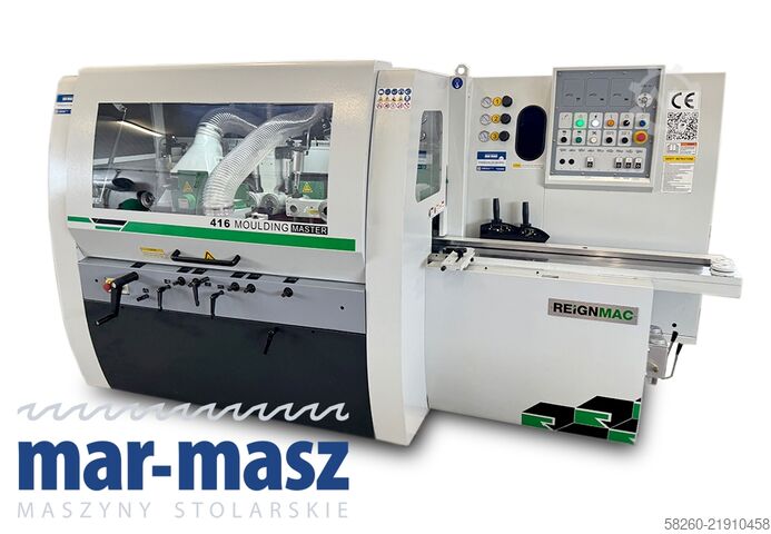 Vier-Seiten-Hobelmaschine REIGNMAC RMM416 do mokrego i suchego drewna