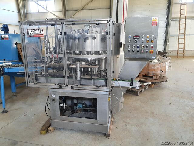 Pizza-vulmachine Kosme izobaricni punjac za pvc boce RP 20  SERIE 22 72