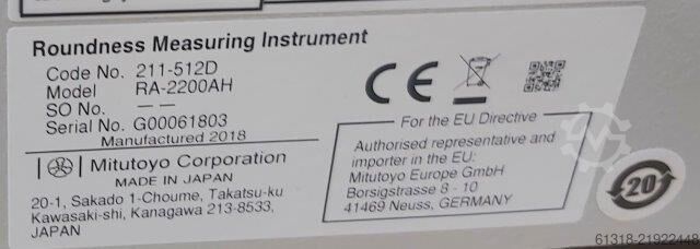 ölçüm sistemi Mitutoyo RA-2200AH