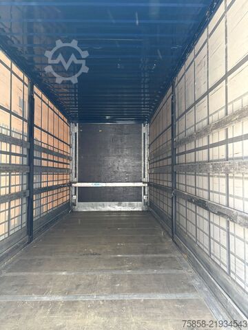 Nadwozie wymienne z platformą i plandeką Wecon Jumbo Verzinkt 3m Innen Hubdach