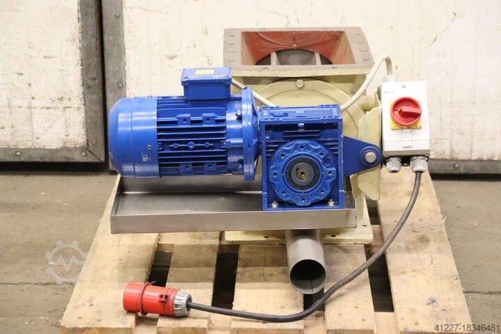 Drejeventil 1,5 kW 37 o/min Tecom Modena PST 28 D  8 flügelig