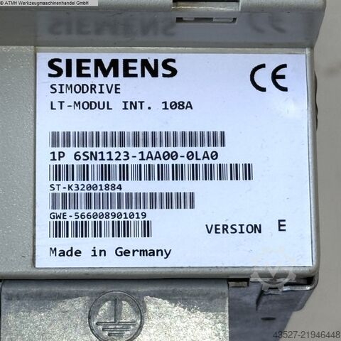 Ηλεκτρονικά / έλεγχοι PLC SIEMENS 6SN1123-1AA00-0LA0