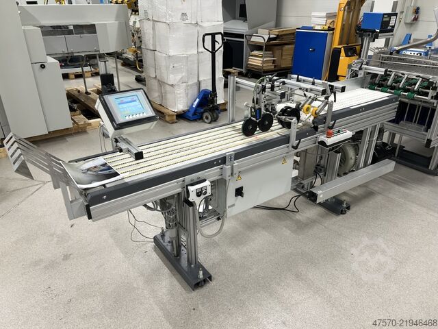 Maszyna do bigowania i składania Heidelberg Stahlfolder + Popp Maschinenbau SRT + MWS