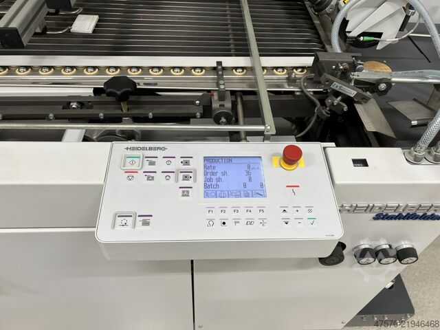 Maszyna do bigowania i składania Heidelberg Stahlfolder + Popp Maschinenbau SRT + MWS
