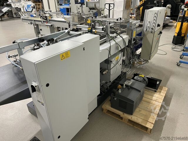 Maszyna do bigowania i składania Heidelberg Stahlfolder + Popp Maschinenbau SRT + MWS