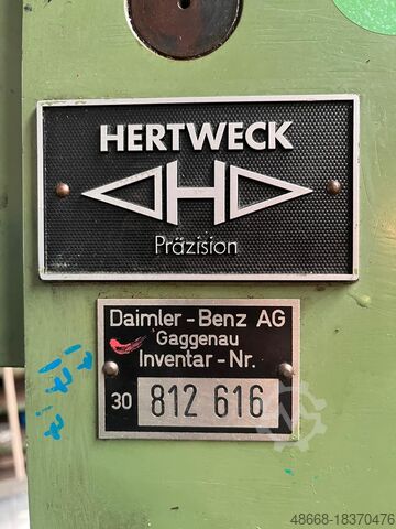 Stämpelpress pneumatisk press Hertweck P4