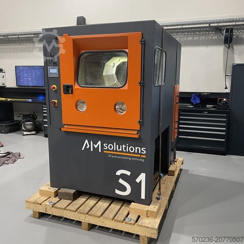 Rösler S1 sandblæsningsanlæg med drejekurv Rösler S1 Strahlanlage Drehkorb