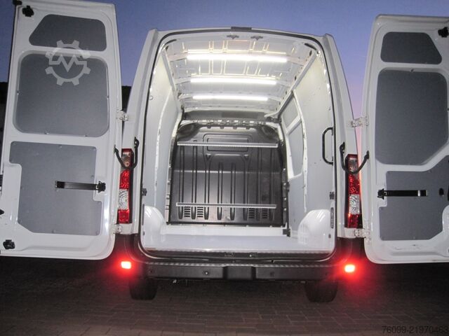 Box wagon high + long Opel Movano 2,3 D L2H2 Schwingsitz 270° Türen