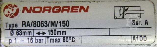 Pneumatische cilinders Norgren RA/8063/M/150