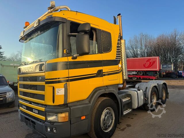 Zware belasting Scania R144-530 V8 **144G530-V8-FRENCH TRUCK**