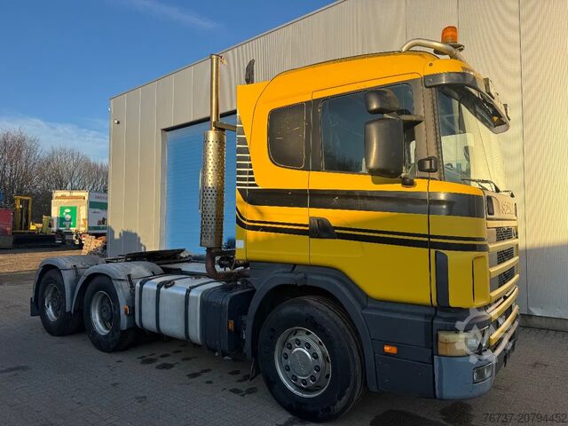 Zware belasting Scania R144-530 V8 **144G530-V8-FRENCH TRUCK**