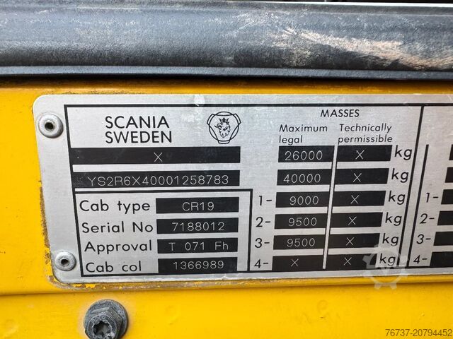 Carga pesada Scania R144-530 V8 **144G530-V8-FRENCH TRUCK**