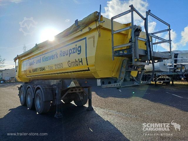 Kipper Auflieger Schmitz Cargobull Kipper Stahlrundmulde 24m³