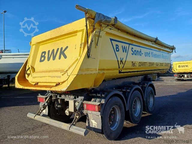 Kipper Auflieger Schmitz Cargobull Kipper Stahlrundmulde 24m³