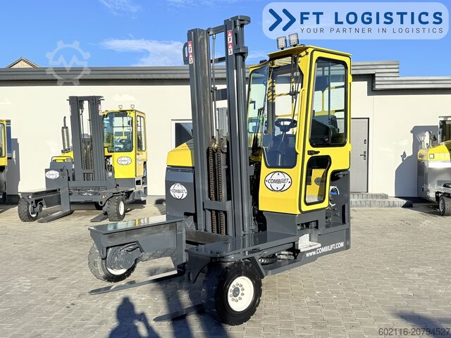 4-vejs gaffeltruck Combilift C3000XL DUPLEX FREE LIFT GAS POSITIONER